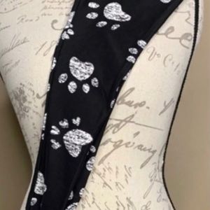 LulaRoe Kids S/M Paw Print 🐾 Leggings